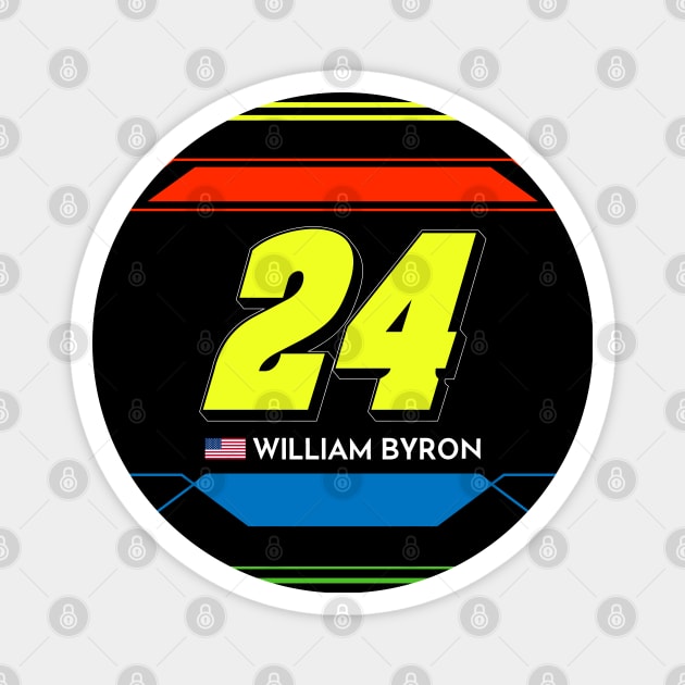 William Byron #24 2023 NASCAR Design Magnet by AR Designs 